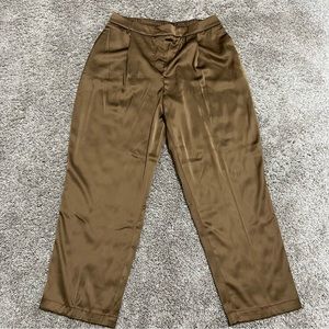 Gold, Rachel Zoe straight leg pants